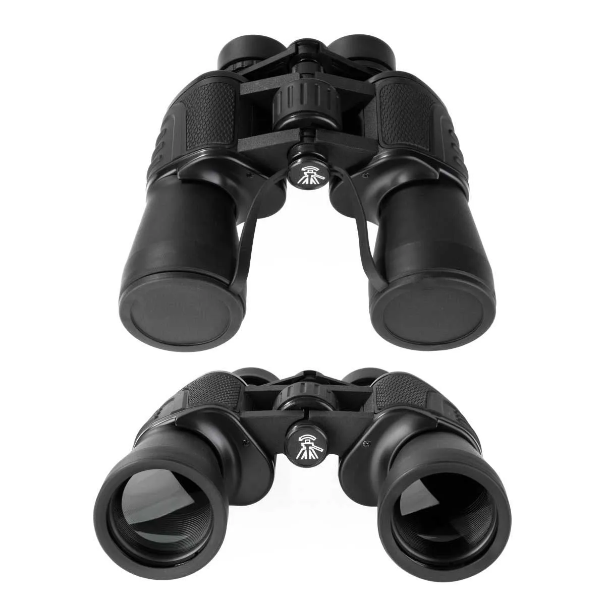 10x50 Multifunctional Camping Black Binocular with Travel Case