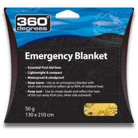 360 Degrees Emergency Blanket