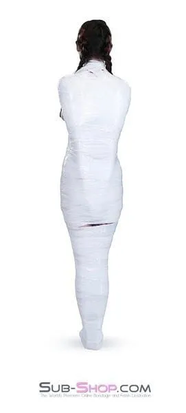 5740A      1,000 ft. Erotic Bondage Fantasy Wrap, White