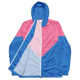 90's Pink Speckle Windbreaker