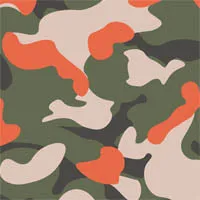 Adult Wheelchair Poncho - KHAKI CAMO