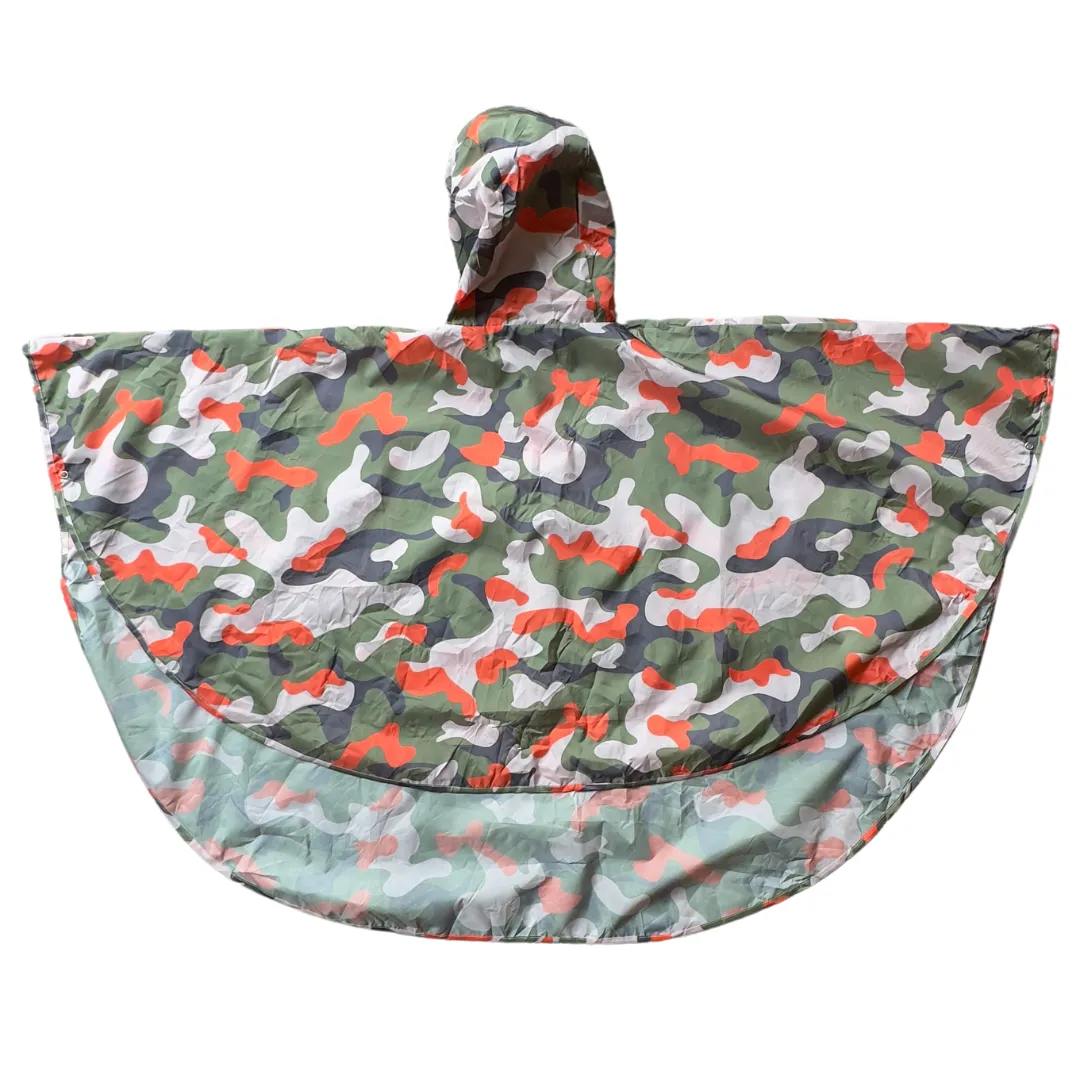 Adult Wheelchair Poncho - KHAKI CAMO