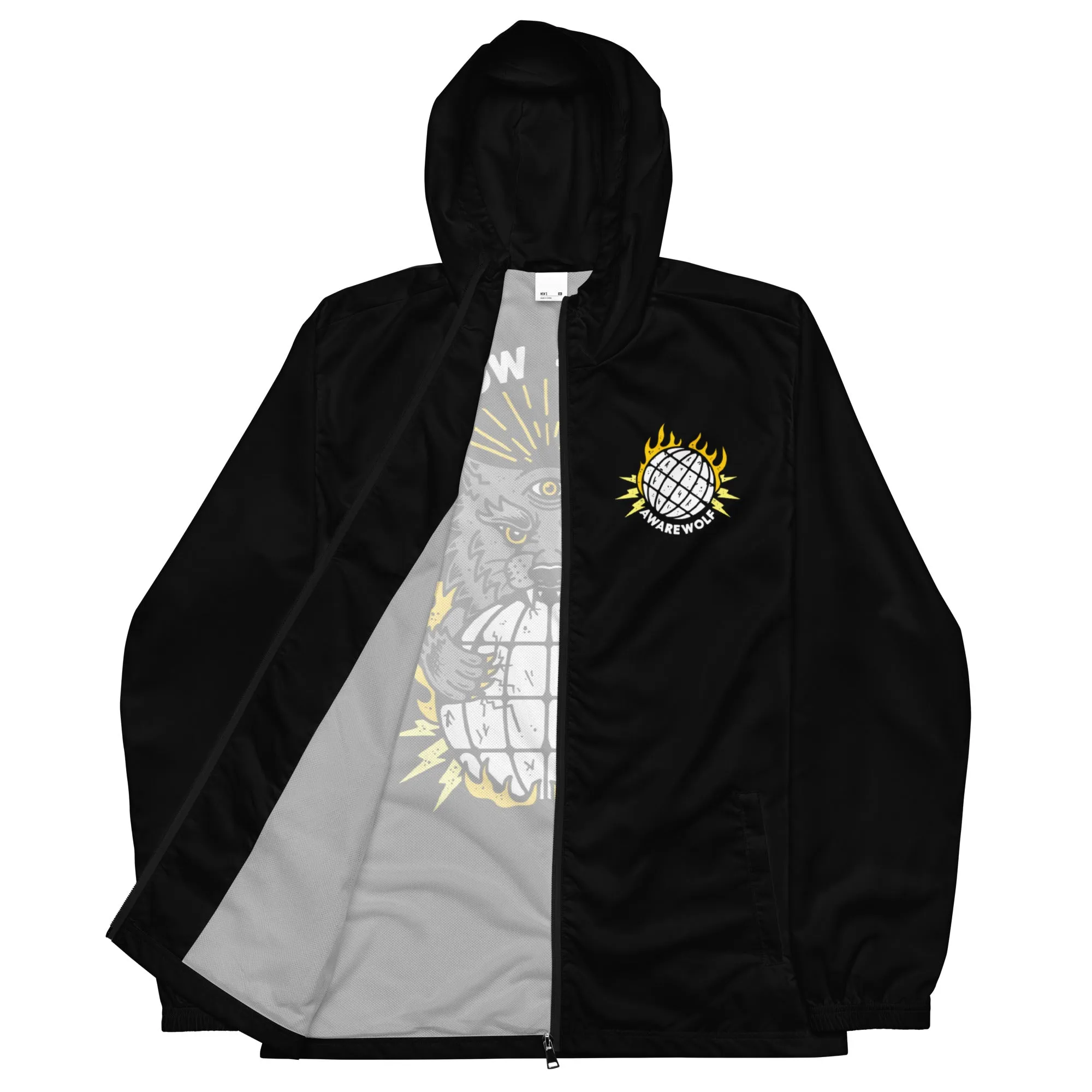 Awarewolf Woldwide Windbreaker