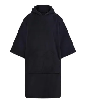 Black - Adults poncho