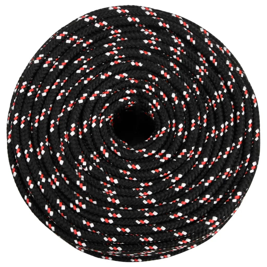 Boat Rope Black 6 mm 50 m Polypropylene