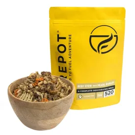 Firepot Dehydrated Meal Beef Stew with Pearl Barley 520kcal / 780kcal