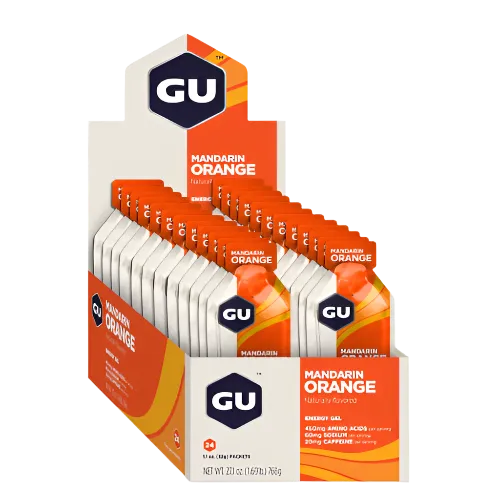 GU Energy - Energy Gels - Mandarin Orange (with caffeine)