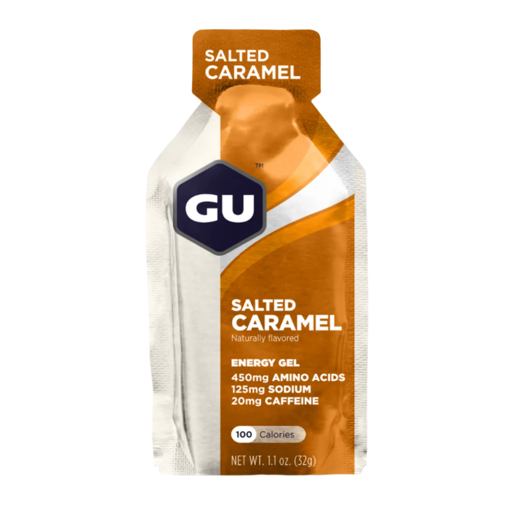 GU Energy - Energy Gels - Salted Caramel (with caffeine)