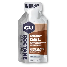 GU Energy - Roctane Energy Gels - Chocolate Coconut (with caffeine)