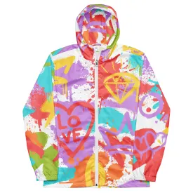 LGBT Gay Pride Rainbow Graffiti Jacket