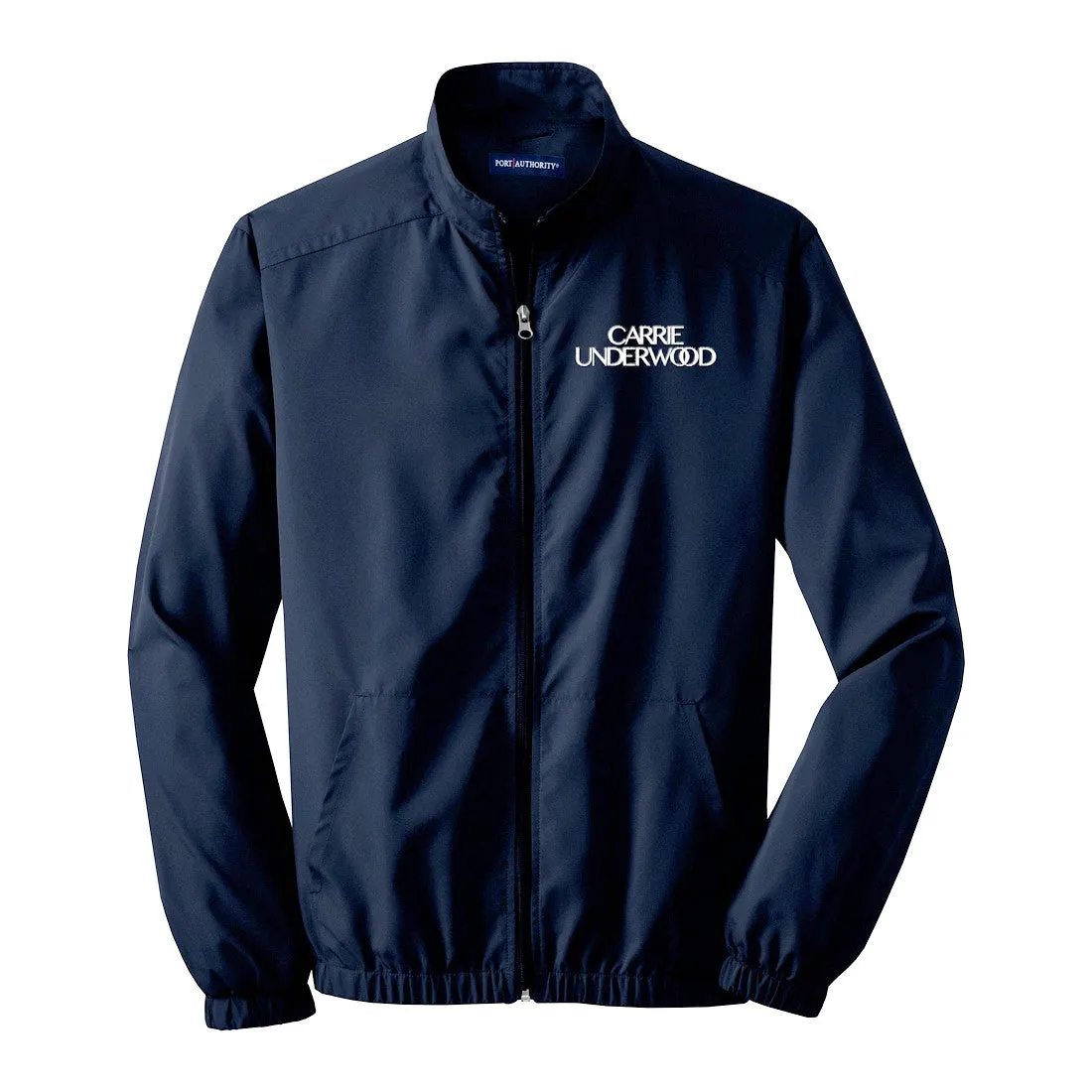 Navy Windbreaker