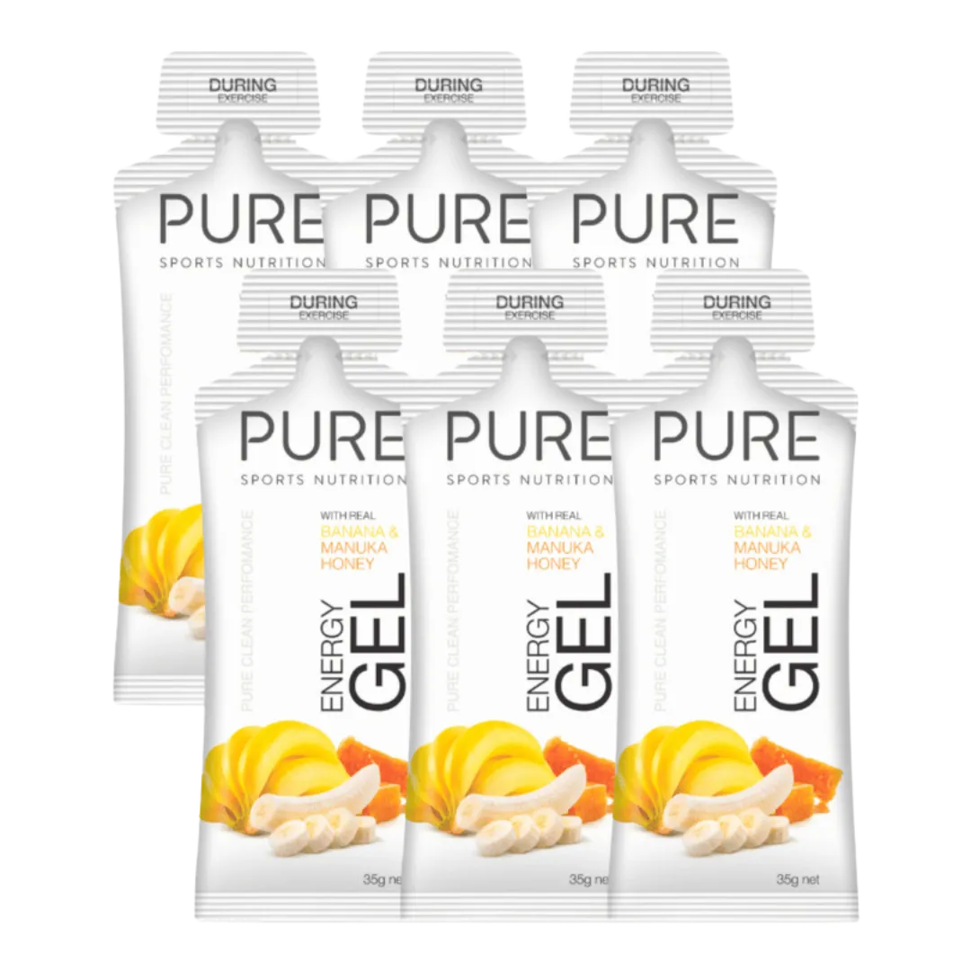 Pure Sports Nutrition - Energy Gels - Banana Manuka Honey