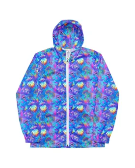 Shroomin Blue Windbreaker