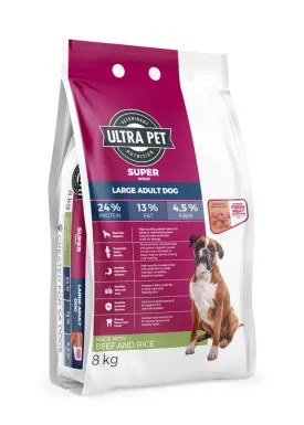 Ultra Dog Superwoof Large Adult Beef & Rice Dog Food (select size for price)