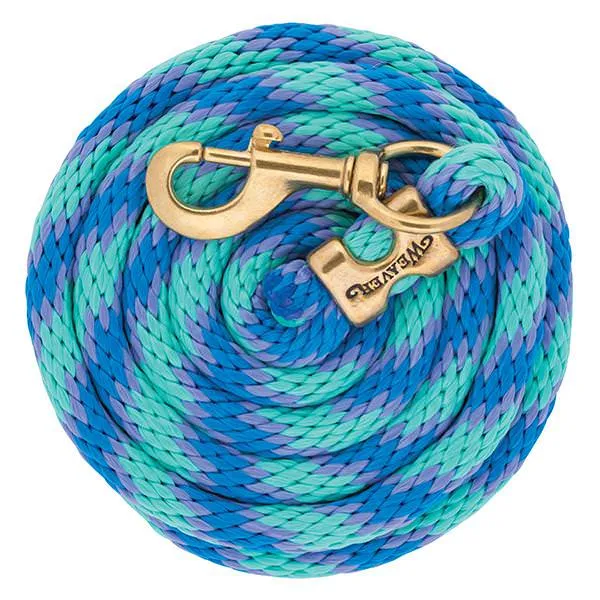 Weaver Poly Lead Rope with a Solid Brass 225 Snap