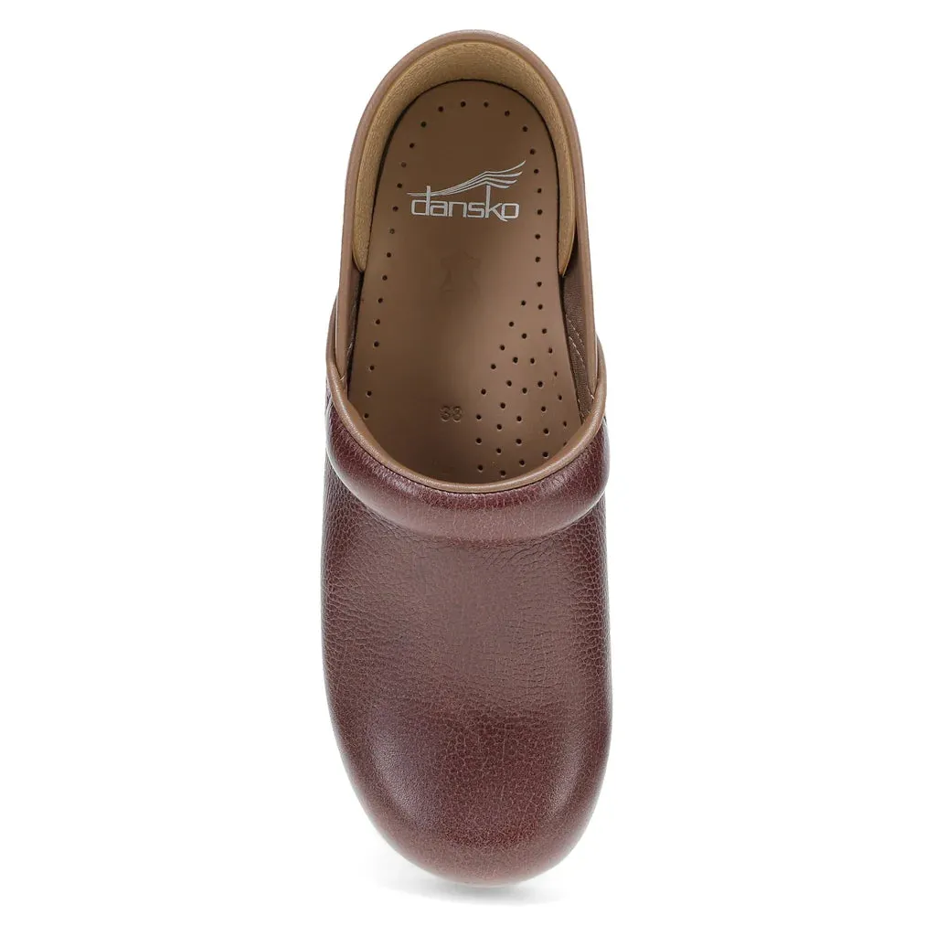 Women's Dansko Professional Clog Color: Cordovan Milled